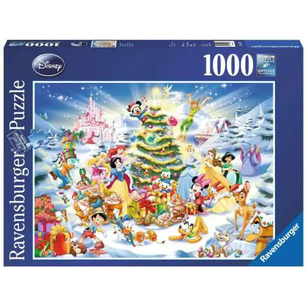 Disney Jigsaw Puzzle Disney's Christmas (1000 pieces) product photo