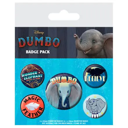 Disney Dumbo set 5 badges product photo