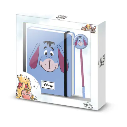 Disney Notebook with Pen Gift Set Eeyore Face product photo