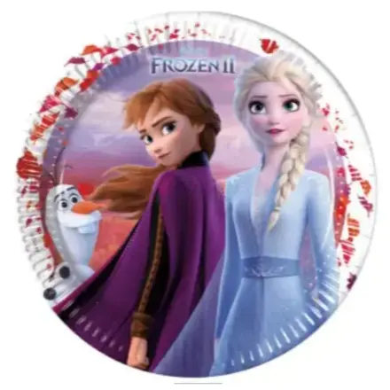 Disney Frozen II Paper Plates 8 pcs 23 cm FSC product photo