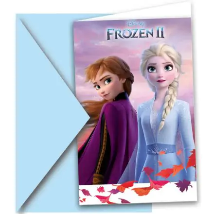 Disney Frozen II, Frozen Party Invitation 6 pcs product photo