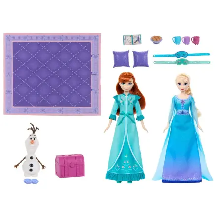 Disney Frozen Pyjama Party Elsa and Anna playset product photo