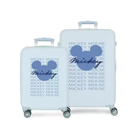 Disney Have a Good Time Mickey ABS pack 2 trolley suitcases termékfotója