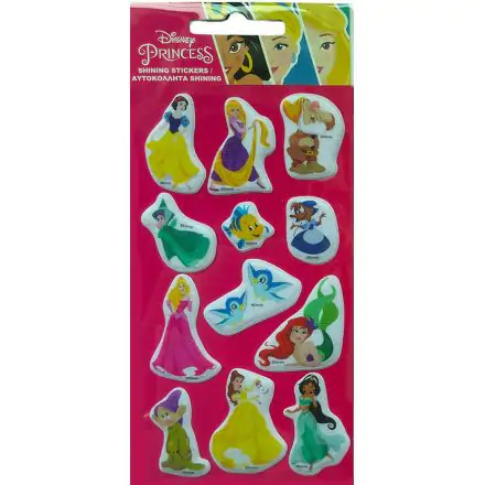Disney Princess Glittery Puffy Sponge Sticker Set product photo