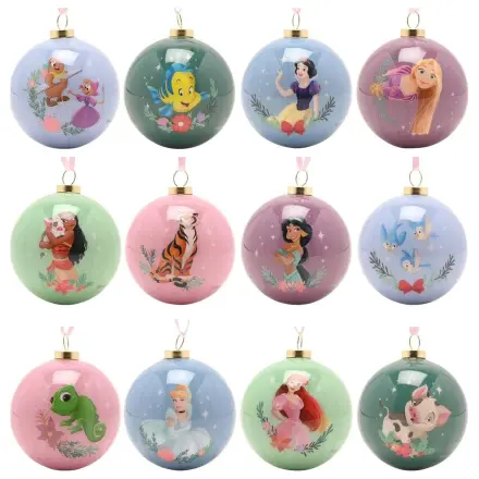 Disney Princess Set of 12 Christmas baubles product photo