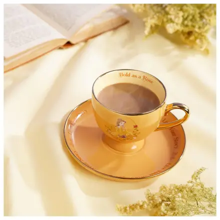 Disney Princess Belle Tea Cup + Saucer 207 ml product photo