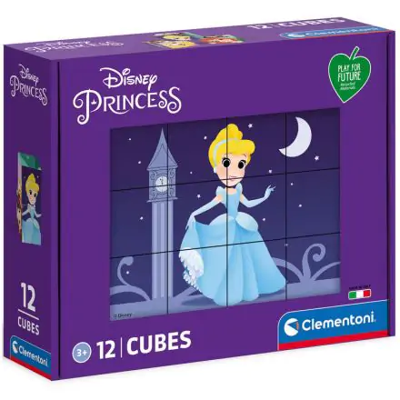 Disney Princess cube puzzle 12pcs product photo