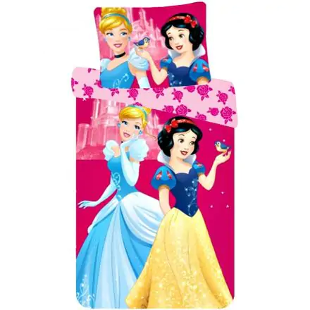 Disney Princesses Children's Duvet Cover 90x140cm, 40x55cm product photo