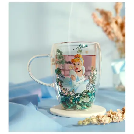 Disney Princess Cinderella Glass with Dried Flowers 0.3L product photo