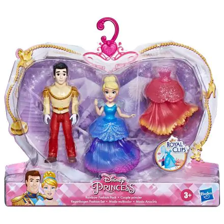 Disney Princess Cinderella Royal Clips set 2 figures 9cm product photo