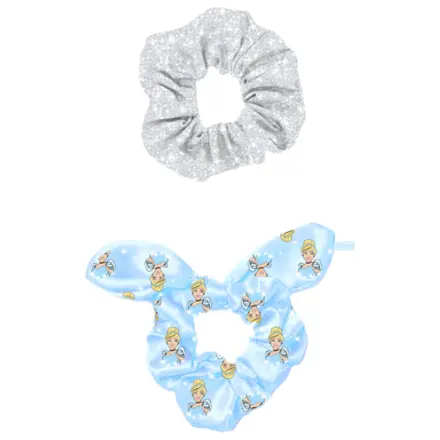 Disney Princesses, Cinderella Silver Shine Hair Tie Set, 2-Piece product photo