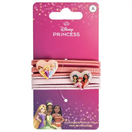 Disney Princesses Heart Hair Tie Set 8 pcs product photo