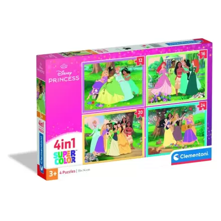 Disney Princess puzzle 12+16+20+24pcs termékfotója