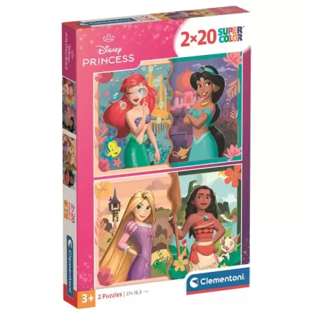 Disney Princess puzzle 2x20pcs product photo