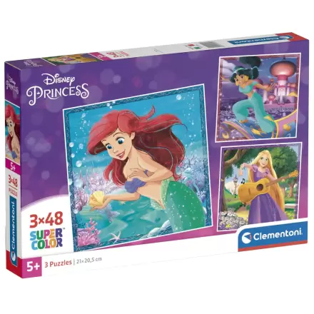 Disney Princess puzzle 3x48pcs termékfotója