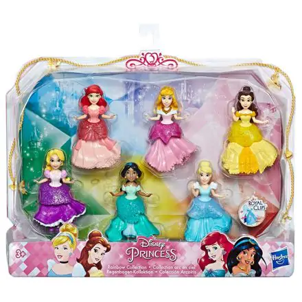 Disney Princess Royal Clips set 6 figures 9cm product photo
