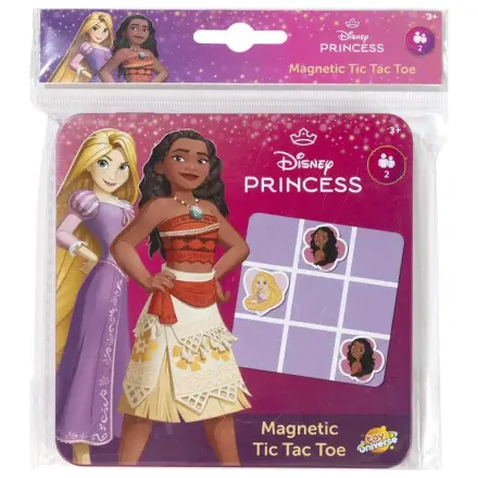 Disney Princess Royal Magnetic Tic-Tac-Toe in a Metal Box product photo