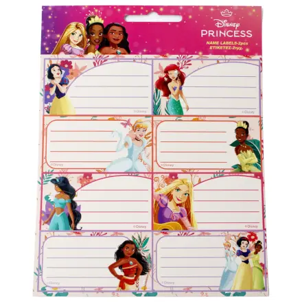 Disney Princesses Spring Notebook Label 16 pieces product photo