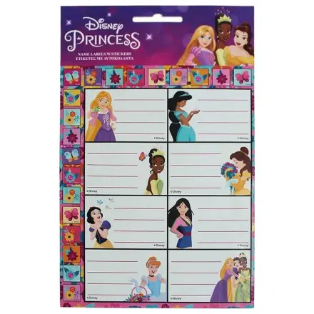 Disney Princess Spring notebook label stickers 16 pcs product photo