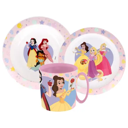 Disney Princess True Dinnerware Set, Micro Plastic Set with Mug 350 ml product photo