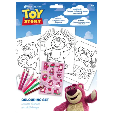 Disney Toy Story Lotso Strawberry coloring set with stickers product photo
