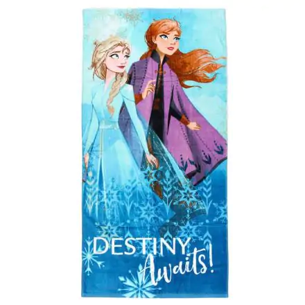 Disney Frozen 2 Anna and Elsa cotton towel product photo