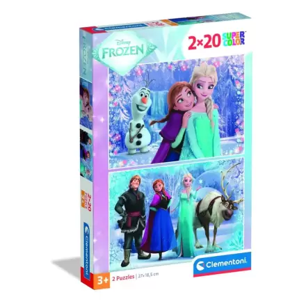 Disney Frozen 2 puzzle 2x20pcs termékfotója