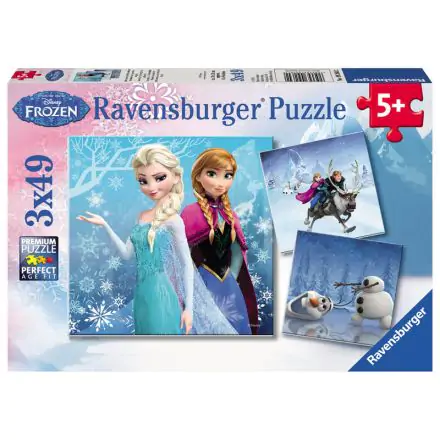 Disney Frozen 2 puzzle 3x49pcs product photo