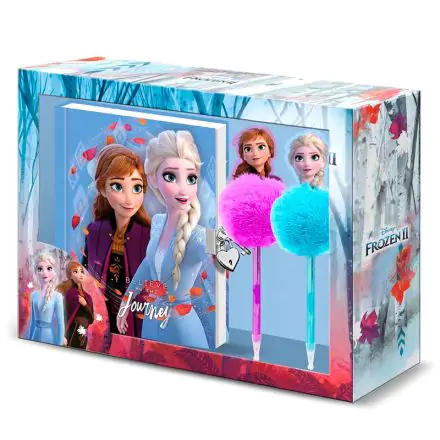 Disney Frozen 2 Journey diary with key + pen set product photo