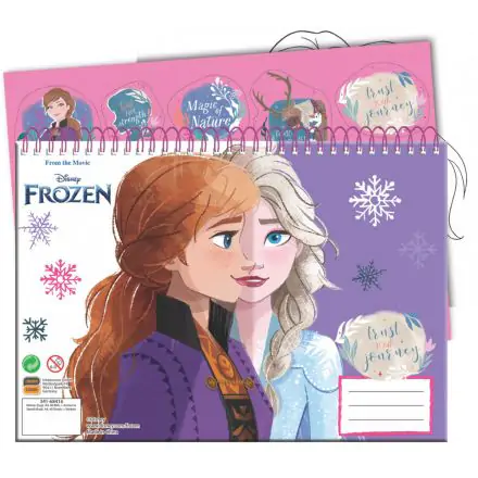 Disney Frozen A4 Spiral Sketchbook 40 Sheets with Stickers product photo