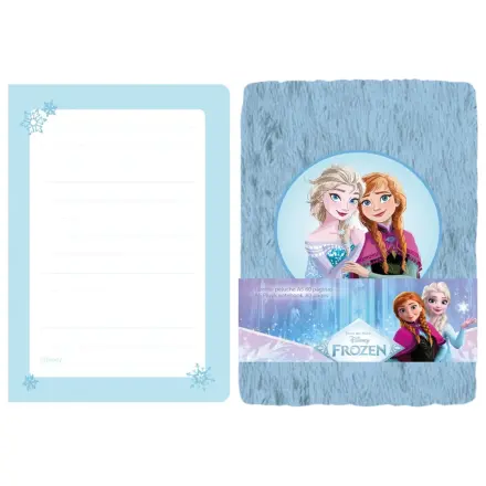 Disney Frozen A5 plush notebook product photo