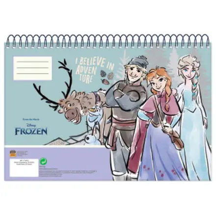 Disney Frozen Adventure A/4 Spiral Sketchbook 30 Sheets product photo