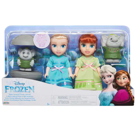 Disney Frozen Elsa + Anna + Trolls doll 15cm product photo