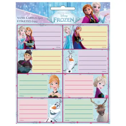 Disney Frozen Forever notebook label 16-piece product photo