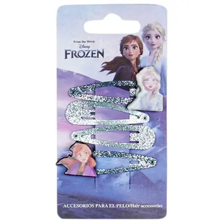 Disney Frozen Frosty Hair Clip Set 4 Pcs product photo