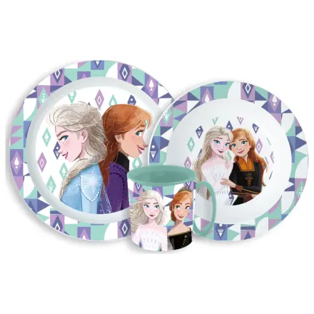 Disney Frozen Ice Magic Dinnerware Set, Micro Plastic Set with Mug product photo