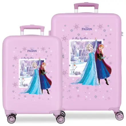 Disney Frozen In This Together ABS 2-piece trolley suitcase set 55/65cm product photo