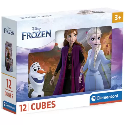 Disney Frozen cube puzzle 12pcs termékfotója