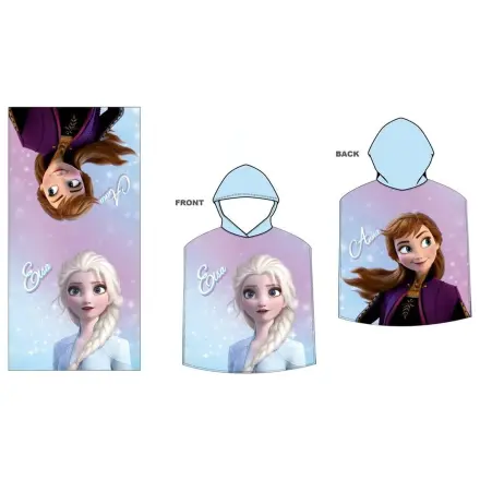Disney Frozen microfibre poncho towel product photo