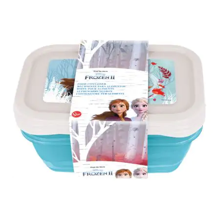Disney Frozen plastic lunch box set of 3 product photo