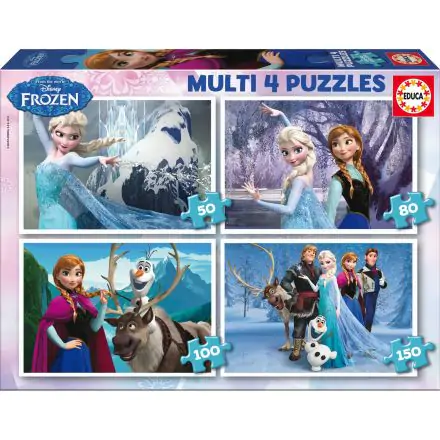 Disney Frozen Multi puzzle 50-80-100-150pcs termékfotója
