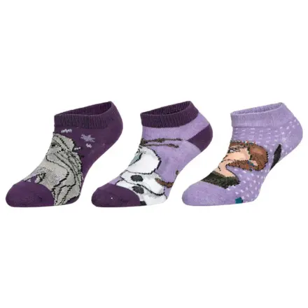 Disney Frozen Purple kids' invisible socks 27/30 product photo
