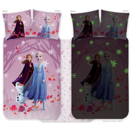 Disney Frozen Purple Glow-in-the-dark Children's, Preschool Duvet Cover product photo