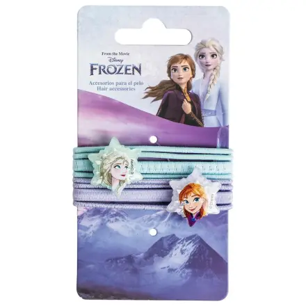 Disney Frozen Snowflakes Hair Tie Set 8 pcs product photo
