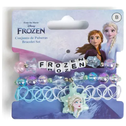 Disney Frozen Snowflakes bracelet set of 3 product photo