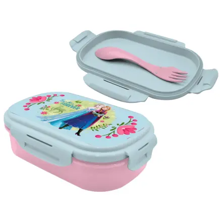 Disney Frozen Together Forever Sandwich Box and Cutlery Set product photo