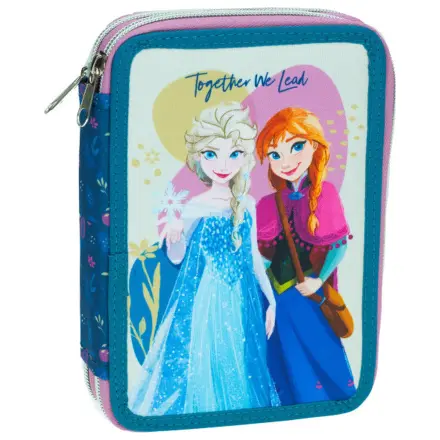 Disney Frozen Together We Lead Filled 2-Tier Pencil Case product photo