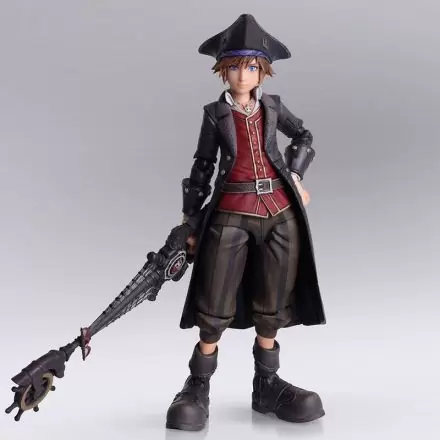 Kingdom Hearts III Bring Arts Action Figure Sora Pirates of the Caribbean Ver. 15 cm product photo