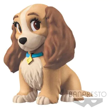 Disney Lady Fluffy Puffy Q Posket B figure 6cm product photo