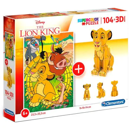 Disney Lion King 104 + 3D puzzle 104pcs product photo